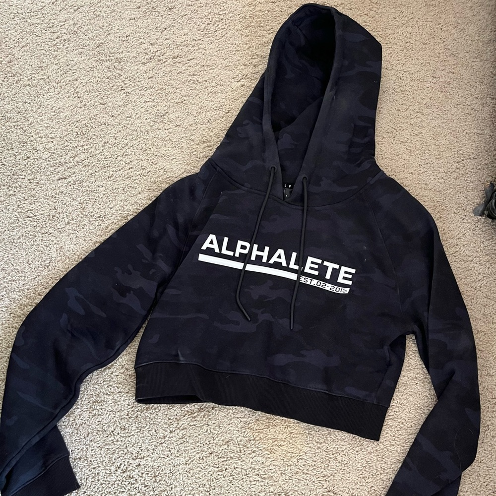 Alphalete Camo Hoodie